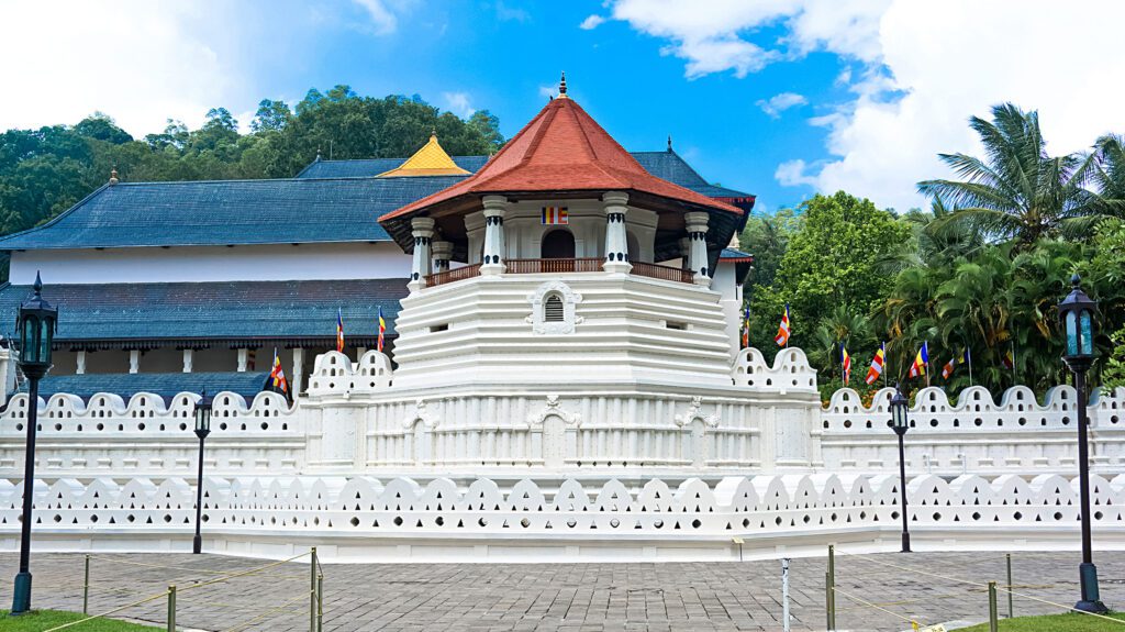 Tooth Relic Temple in world heritage city Kandy